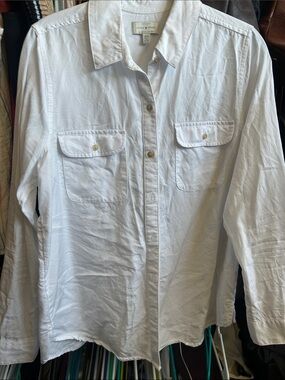 Lucky brand white button down. Size medium